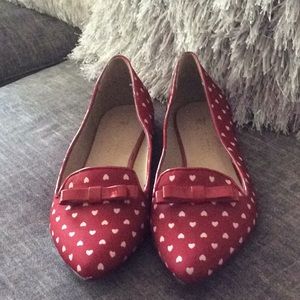 Cute red flats